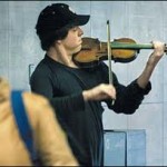 Joshua Bell, músico callejero