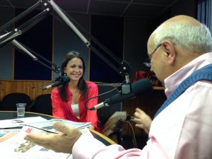 Maria Corina y César Miguel