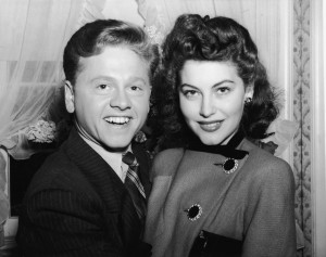 Mickey Rooney y Ava Gardner Foto: www.nydailynews.com