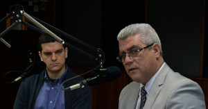 Abogado Luis Herrera y Diputado Alfonso Marquina (Foto cortesía Circuito Éxitos)