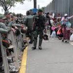 Hambre y represión militar