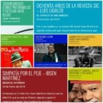 Entre “Ochenta años de la revista SIC” de Luis Ugalde y “Hambre en los cuarteles” de Sebastiana Barráez