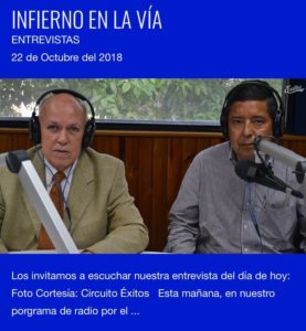 Infierno en la vía - Entrevistas