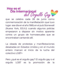 Día Internacional del Orgullo Gay - Floralicia Anzola