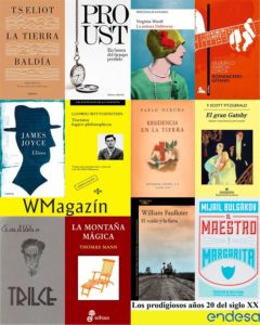 Escritores y libros de la década prodigiosa de los años 20 del siglo XX que cambiaron la literatura - Winston Manrique Sabogal